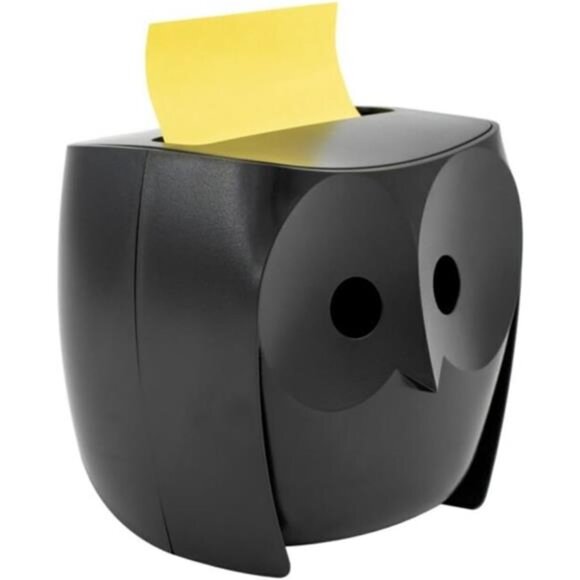 Post-it Owl Note Dispenser, includes 1 Pad of Post-it in Super Sticky Dispenser - Picture 6 of 7